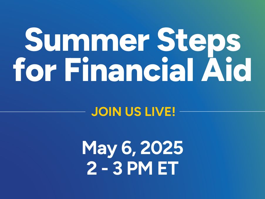 Summer Steps for Financial Aid